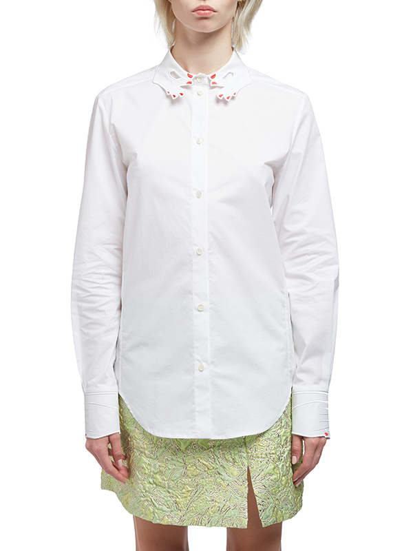 VIVETTA 手指領白襯衫
