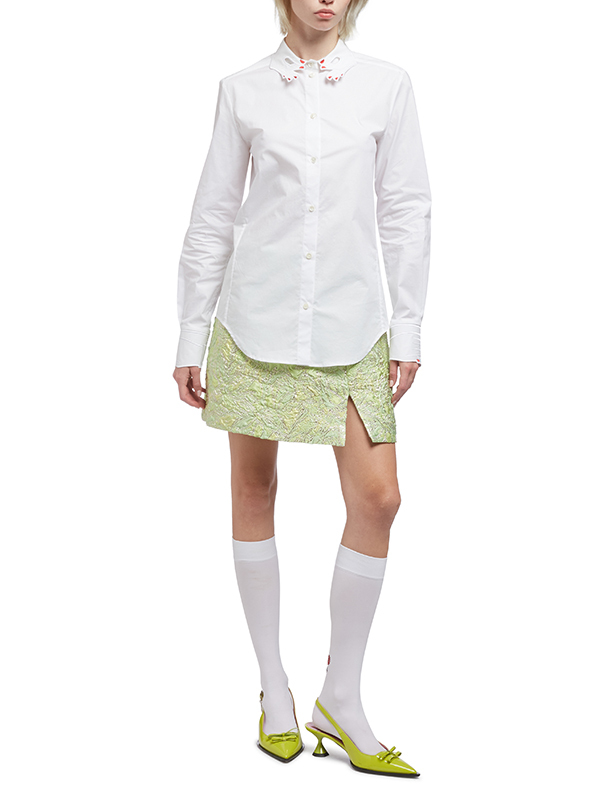 VIVETTA 手指領白襯衫