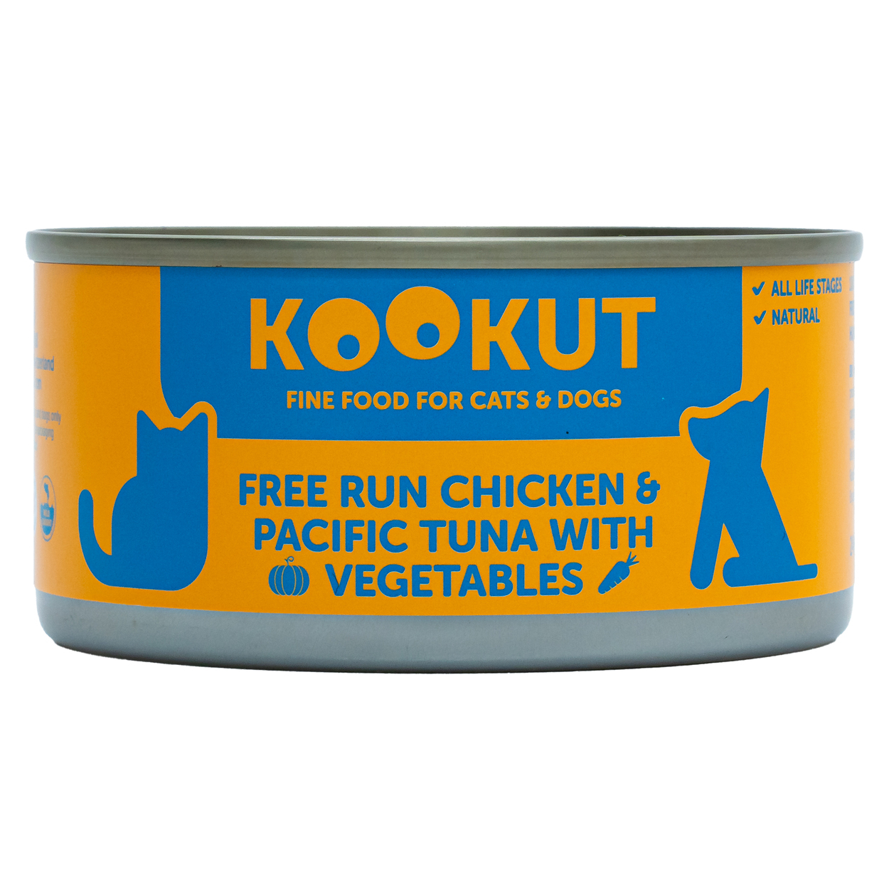 KOOKUT Chicken & Tuna Complementary Canned 150g (dogs & cats)