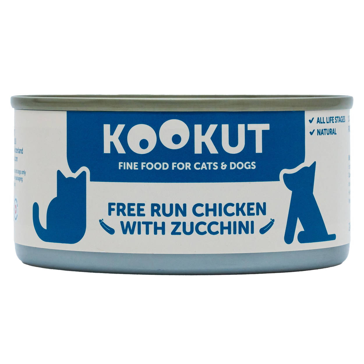KOOKUT Chicken & Zucchini Complementary Canned 150g (dogs & cats)