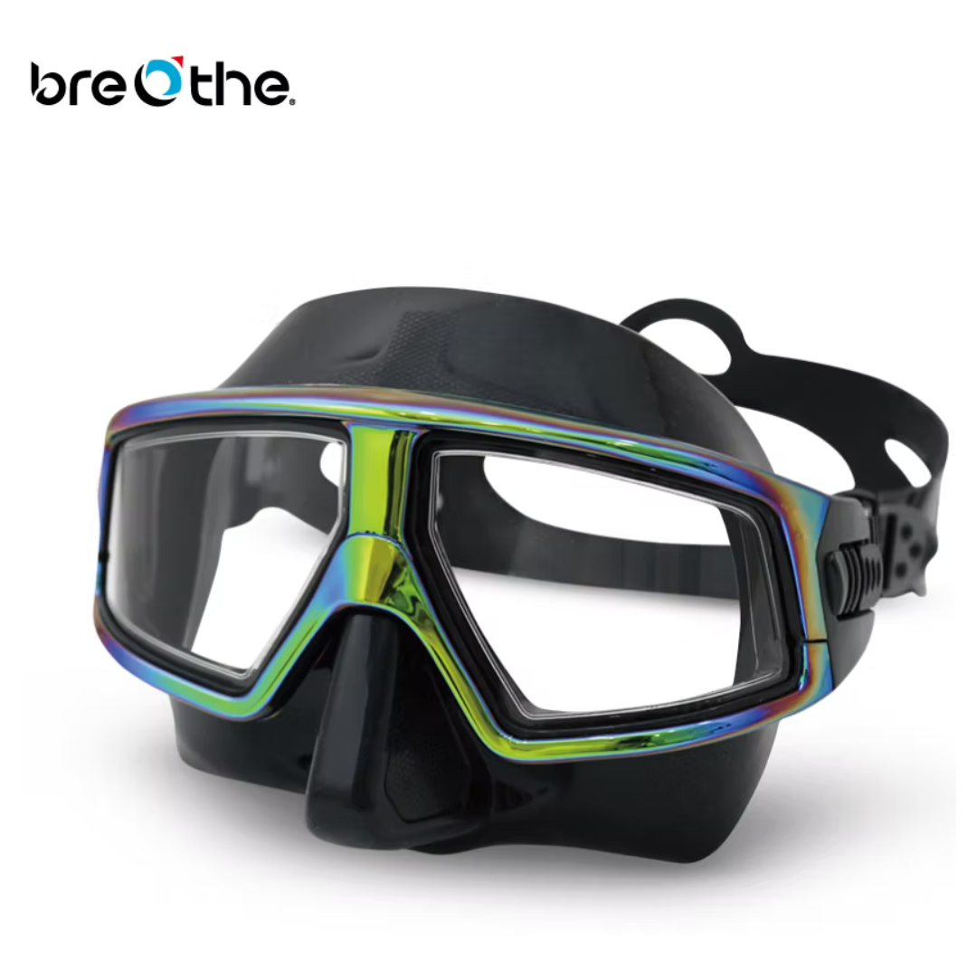 水呼吸breathe 曲面低容積面鏡(防霧抗UV) 炫彩框 11-B-CF