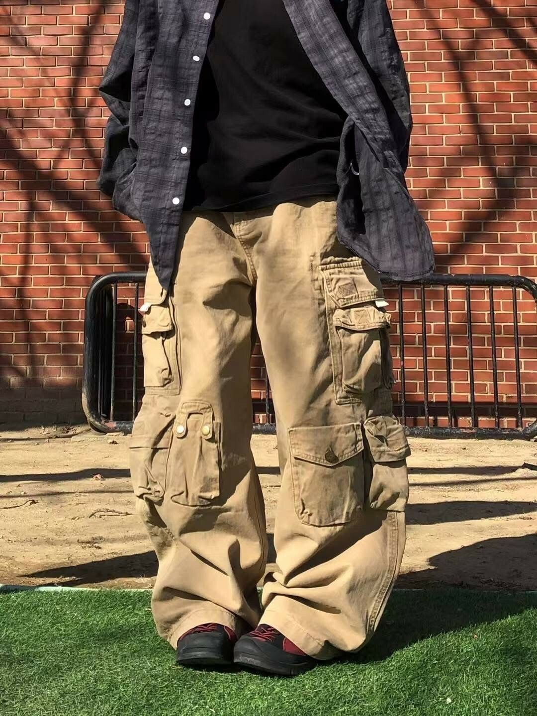 UNUSED  多口袋 工裝 #牛仔褲