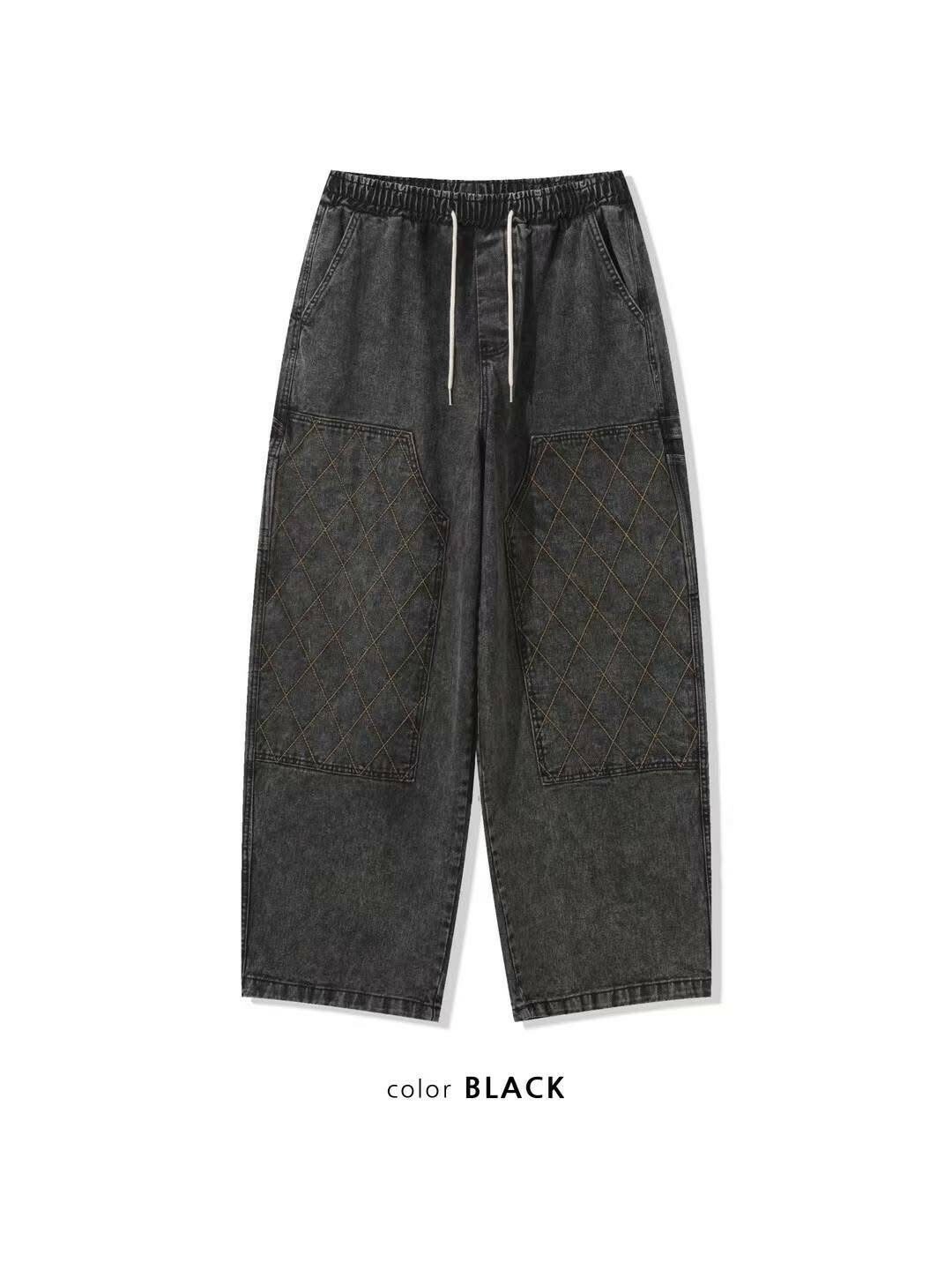 UNUSED 縫線 氣球版型 #牛仔褲