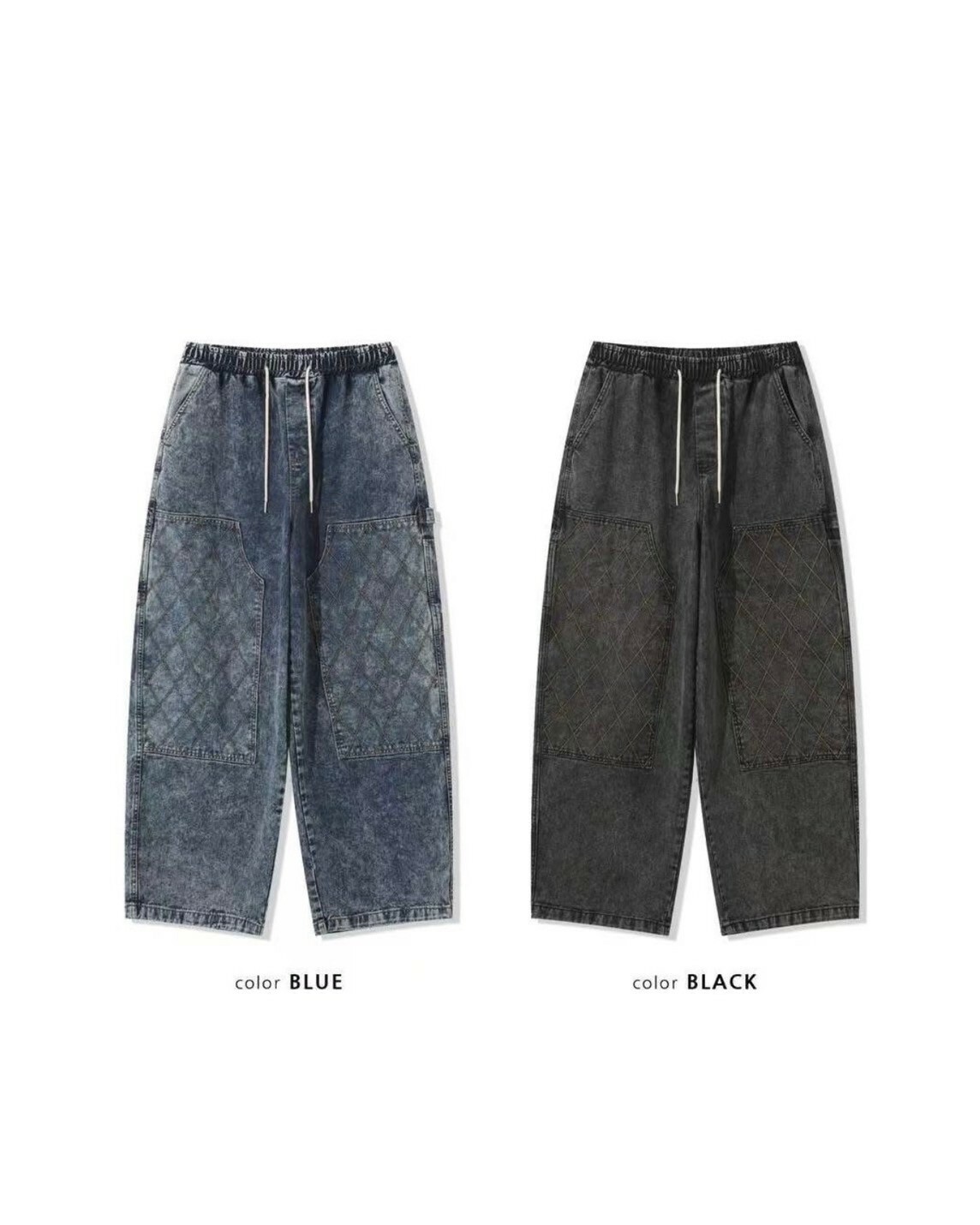 UNUSED 縫線 氣球版型 #牛仔褲