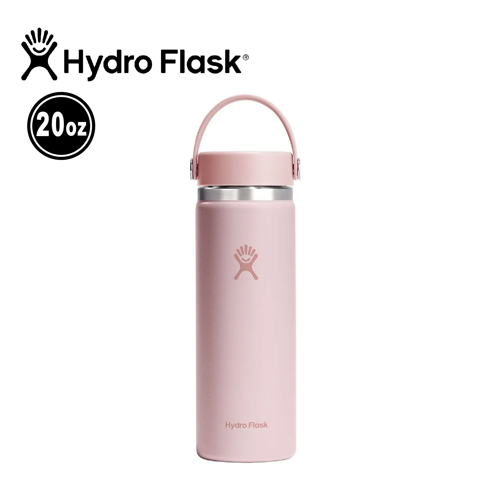 Hydro Flask 美國 20oz/591ml 寬口真空保溫鋼瓶 (櫻花粉) 52HFW20CTS678