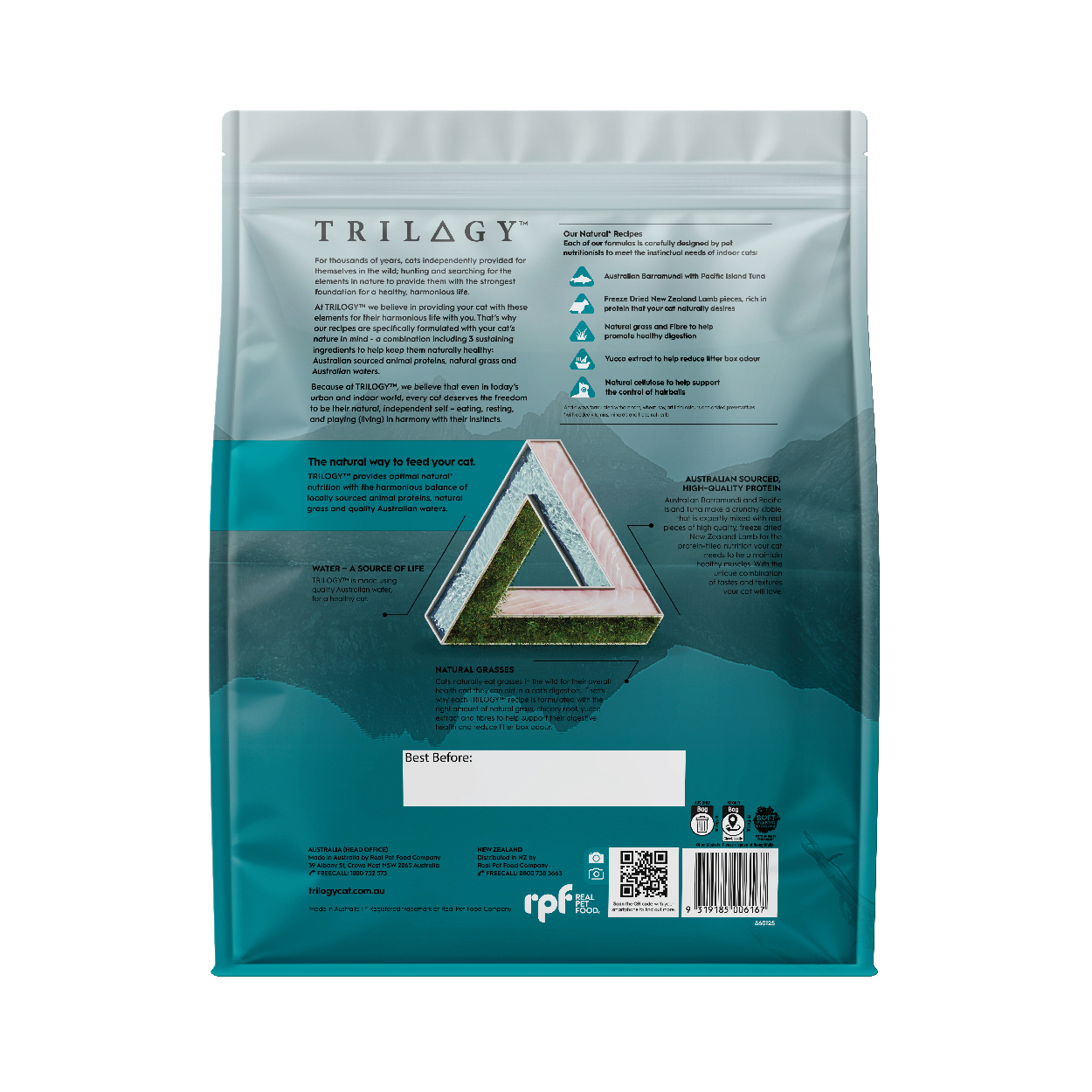 奇境澳洲尖吻鱸及吞拿魚＋紐西蘭凍乾羊塊 5kg