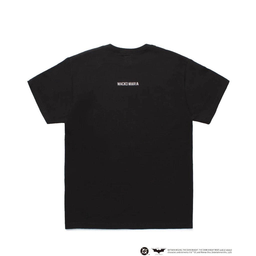 2025SS WACKO MARIA THE DARK KNIGHT TRILOGY / CREW NECK T-SHIRT ( TYPE-3 ) 小丑 黑暗騎士 短T 現貨 TDKT-WM-TEE03