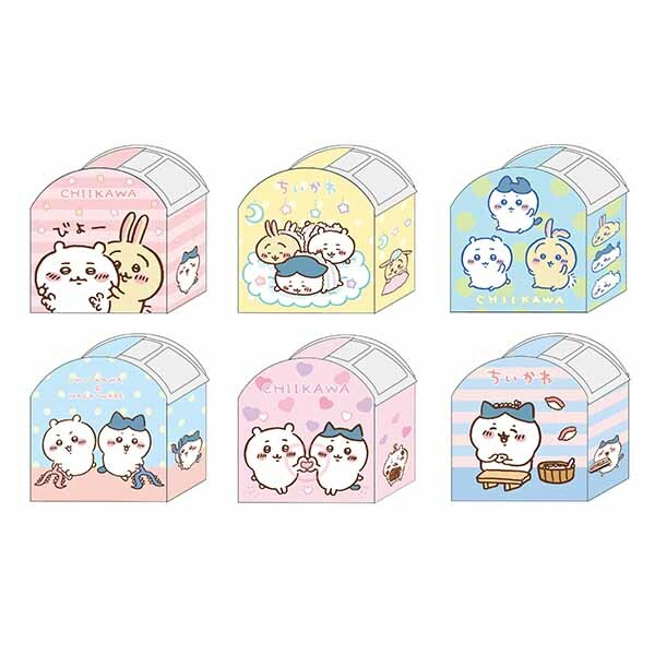 吉伊卡哇 屋型貼紙(6款)