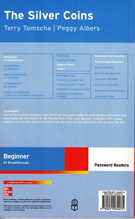 McGraw Hill Biginner A1 Breakthrough Level : The Silver Coins