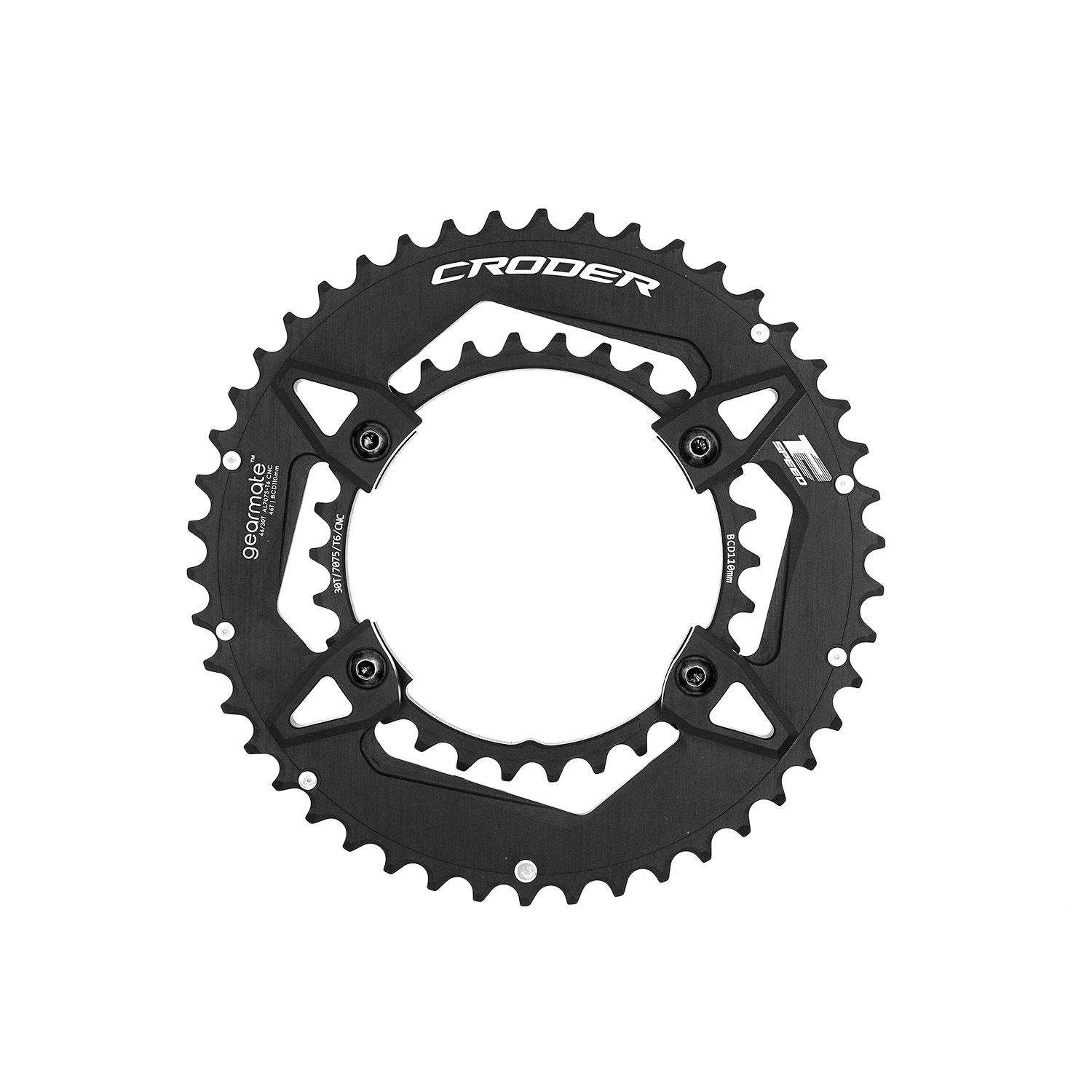 CRODER Gearmate 43/30T Super Compact Chainring