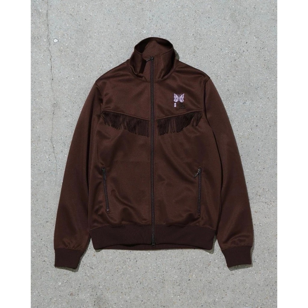 2025SS NEEDLES IMA:ZINE City Lights : Donuts TRACK JACKET 藤花 三方 聯名 甜甜圈店 夾克 外套 現貨