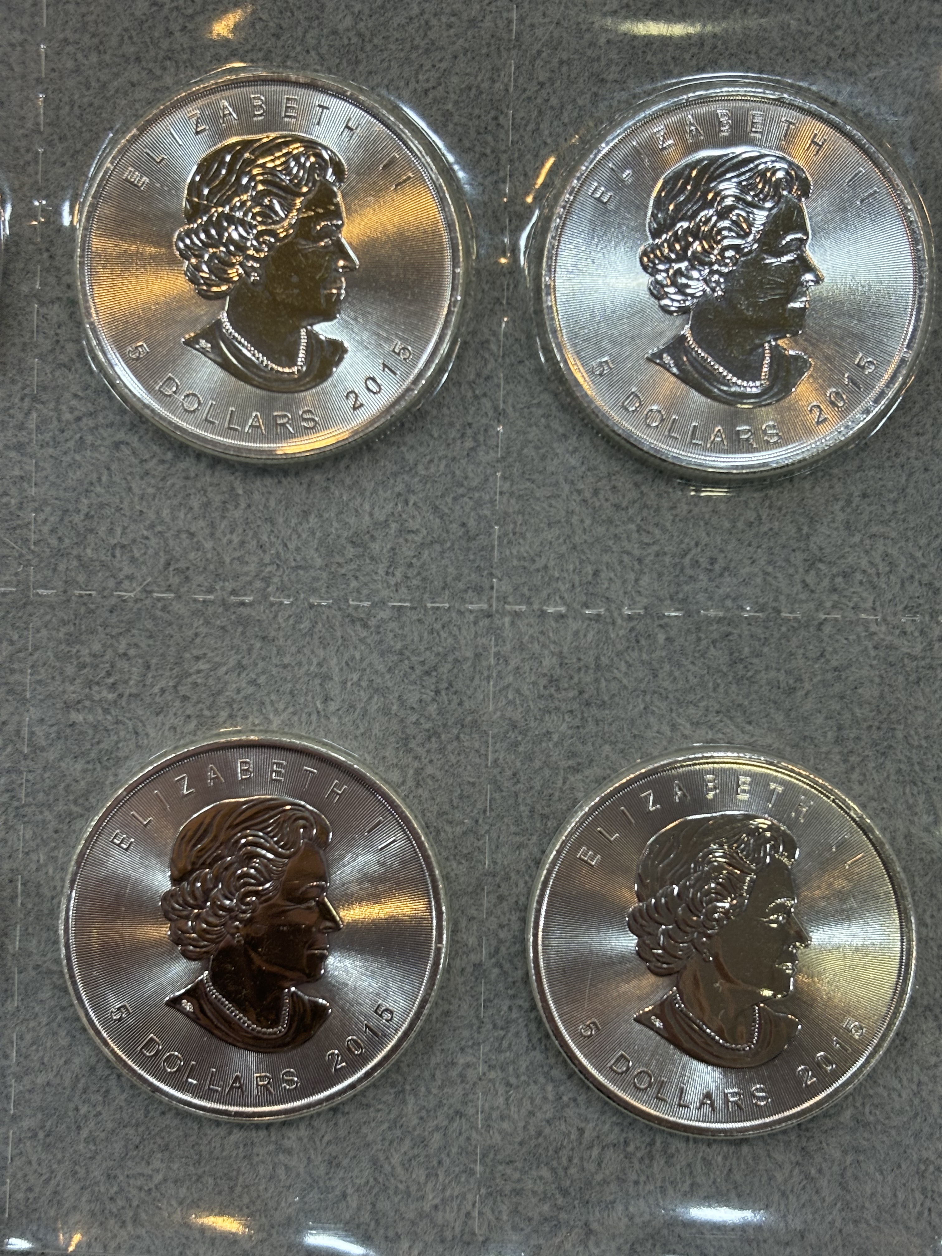 2015年加拿大楓葉1盎司銀幣