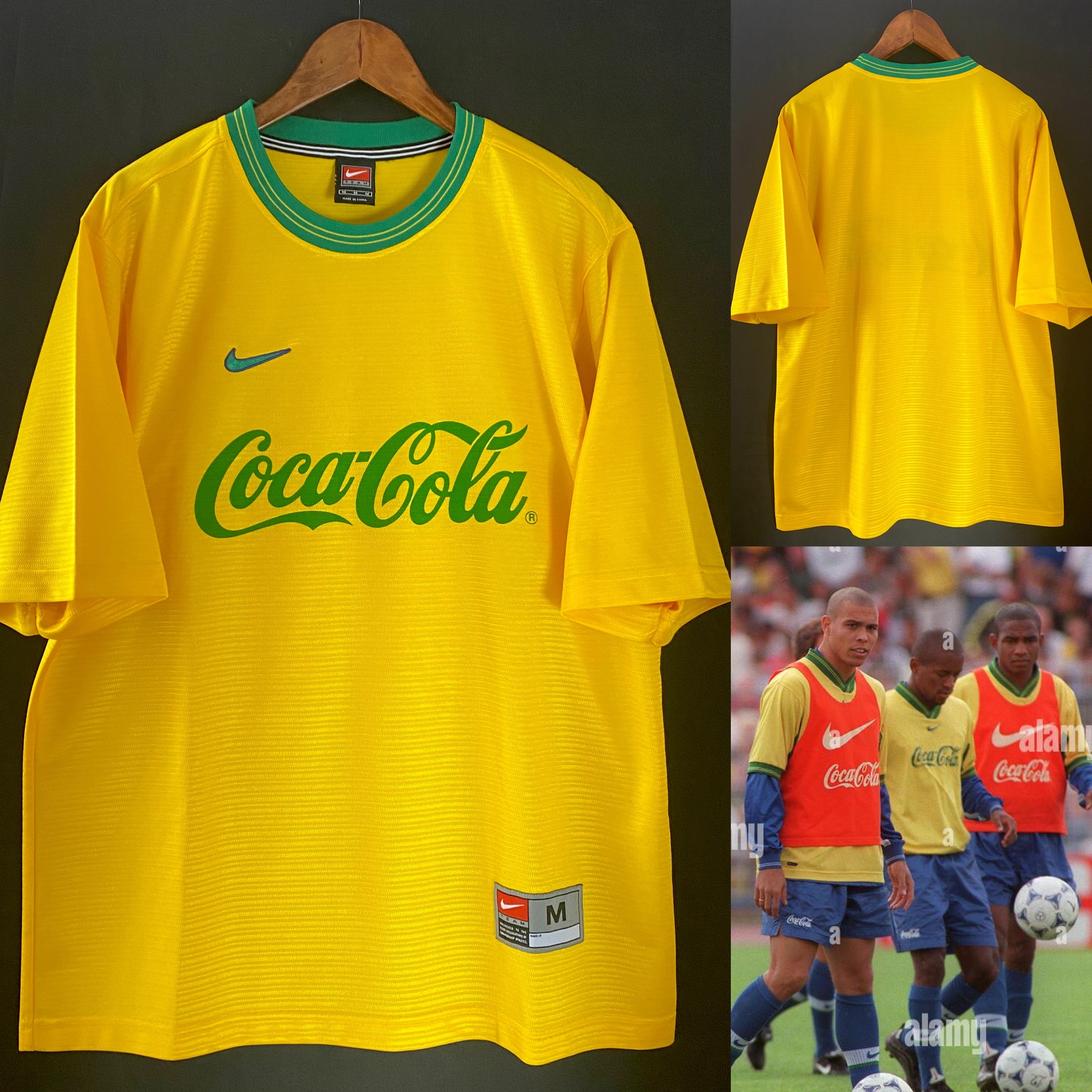 Brazil 1997-1998 Nike Training Shirt