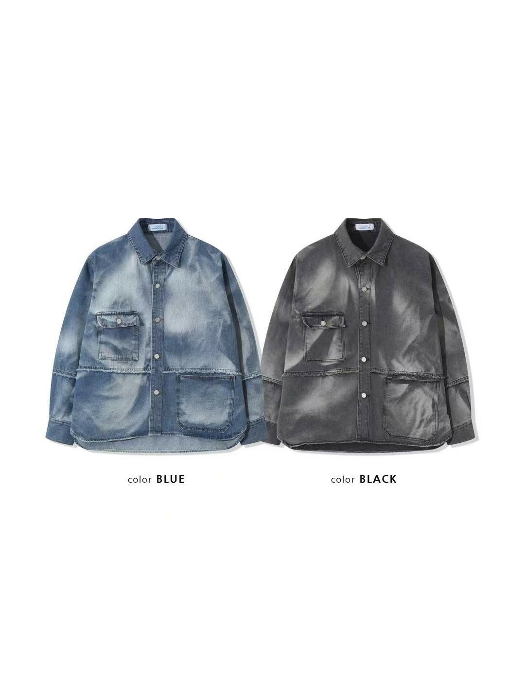 UNUSED 水洗 刷舊 牛仔 外套 #襯衫