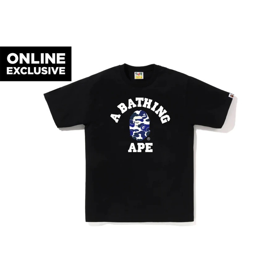 2025SS BAPE COM CAMO COLLEGE BAPEC APE 官網 限定 迷彩 猿人 短T 現貨 1L25110007