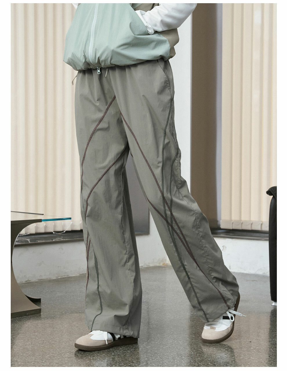 ENshadower隱蔽者 Sorona流線結構輕質運動皮膚褲