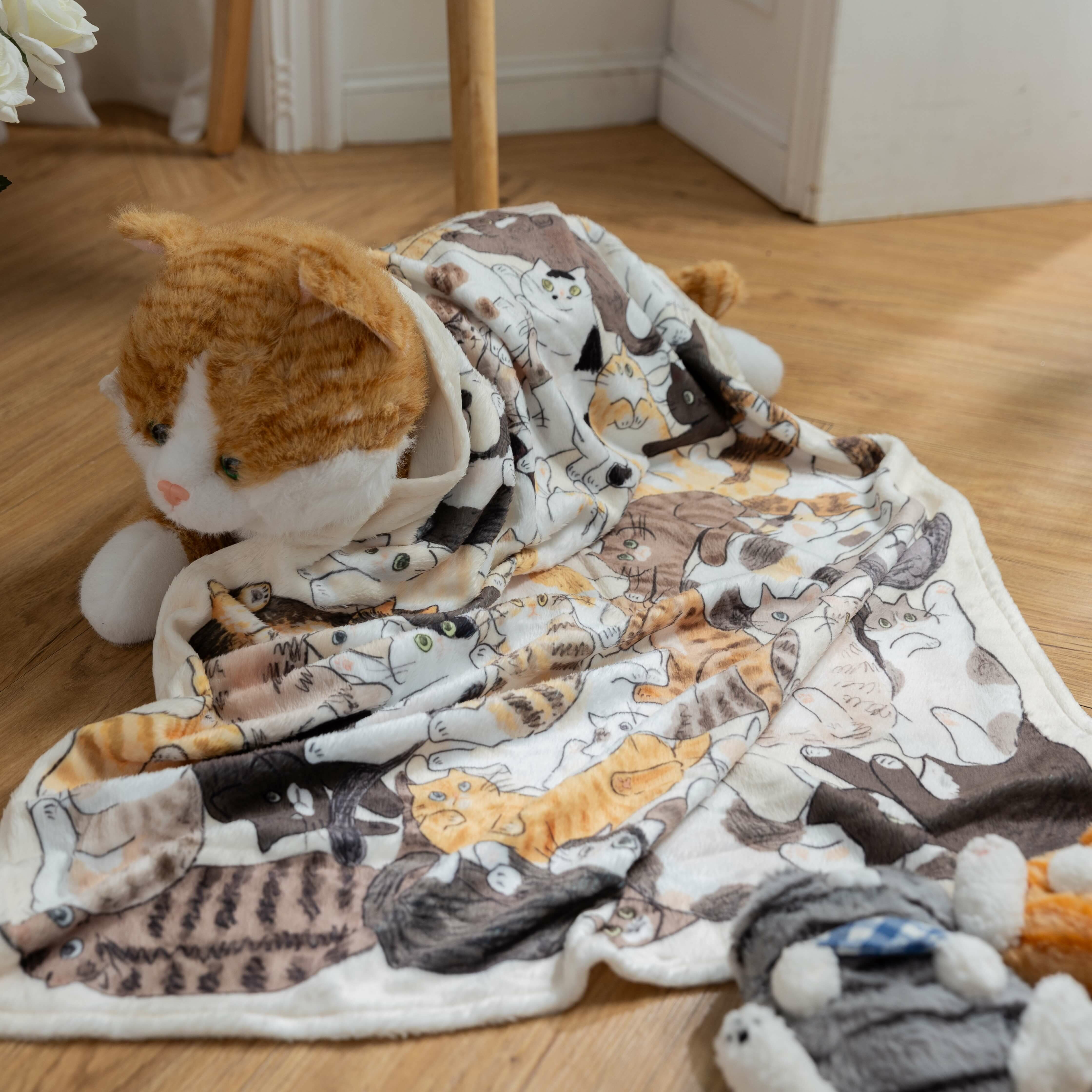 Nya nya on．集合吧貓貓暖毯