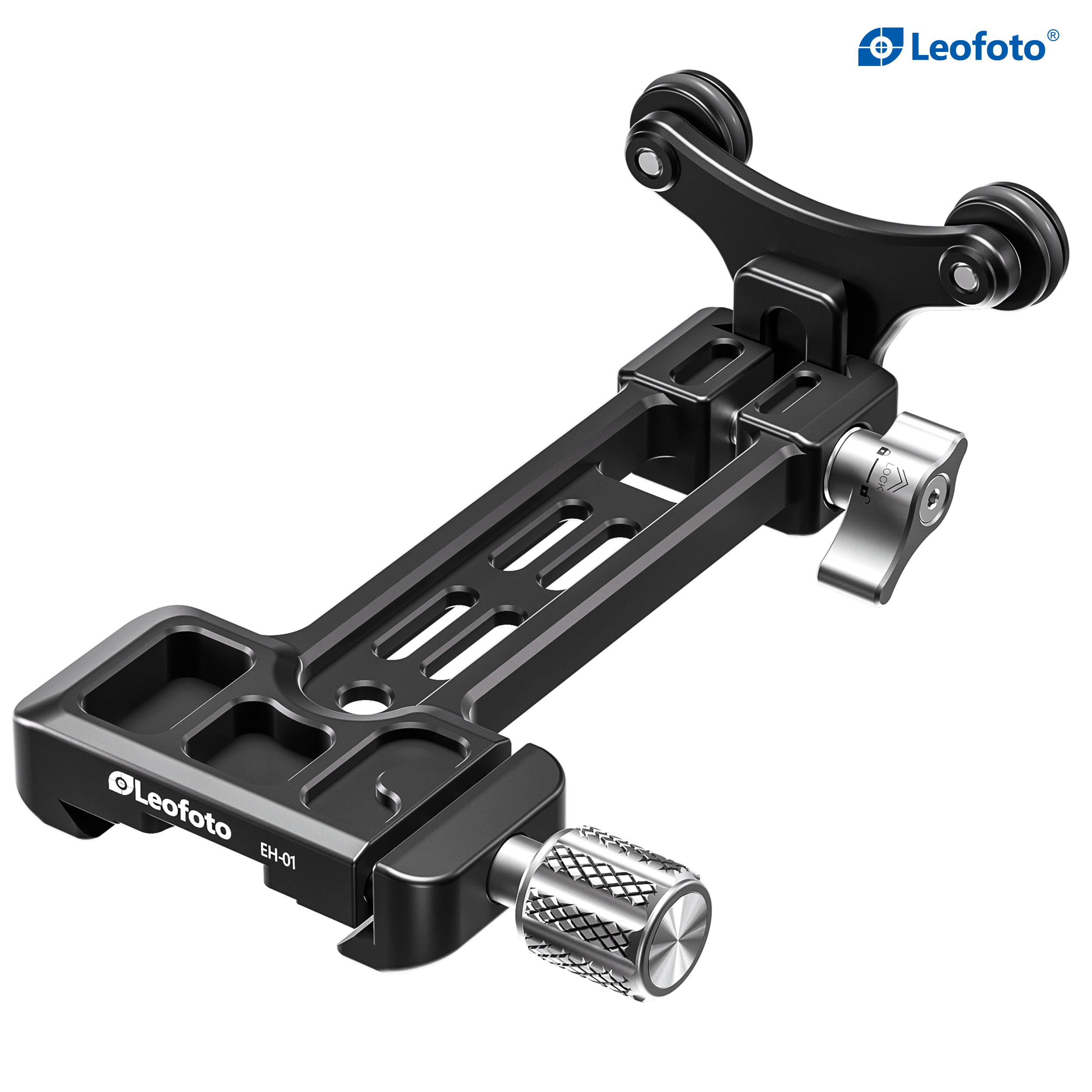 Left Hand Lens Support Leofoto EH-01 Lens support with clamp