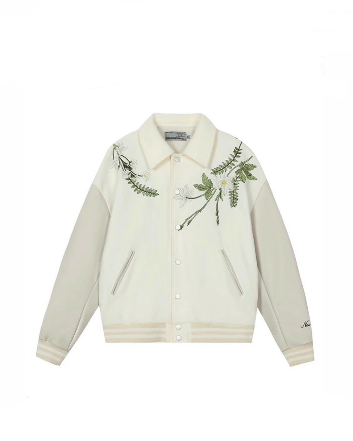 HARSHANDCRUEL 美式 花卉 刺繡 棒球 #外套