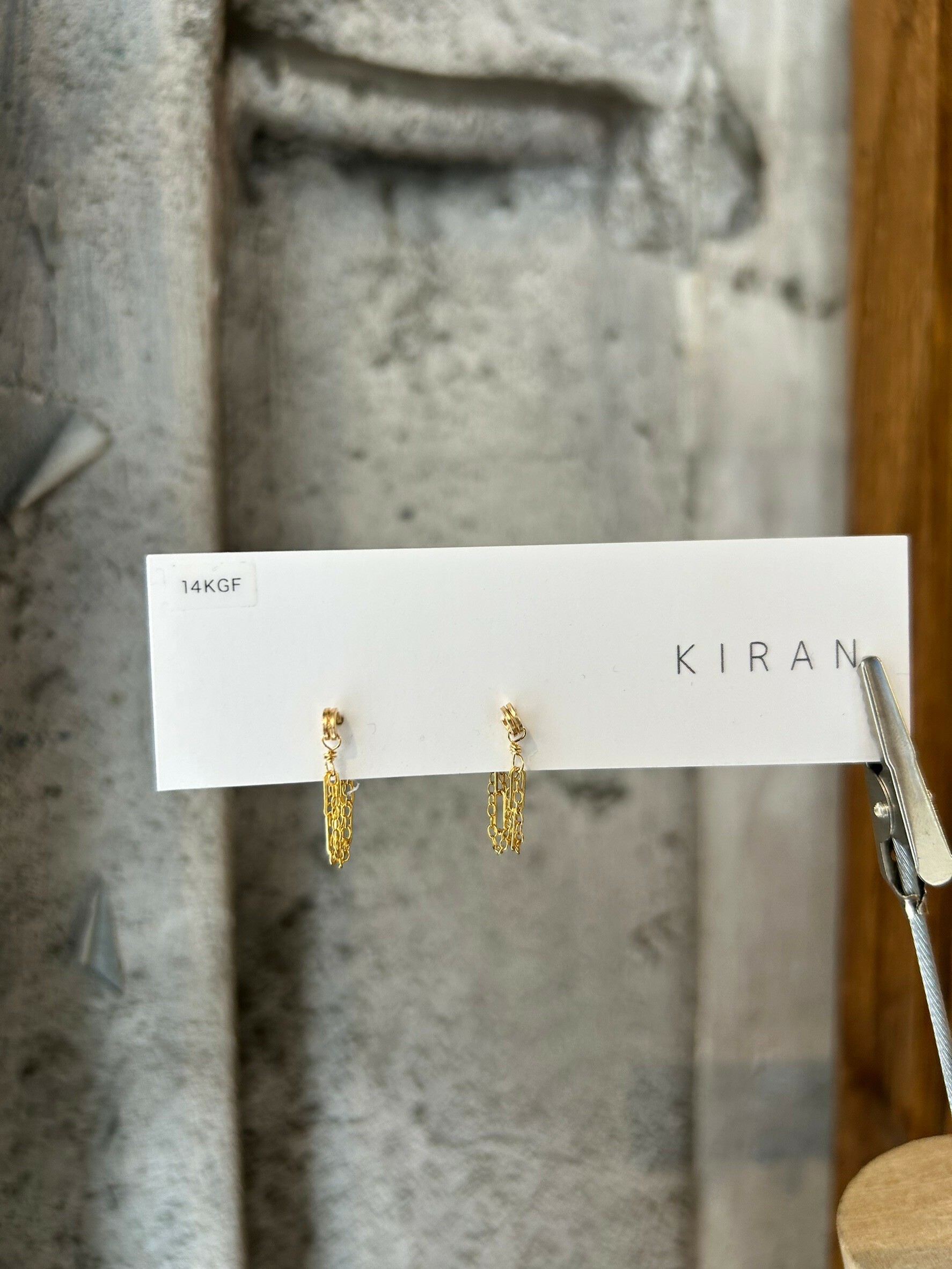[KIRAN] 垂墜耳環 | 14KGF