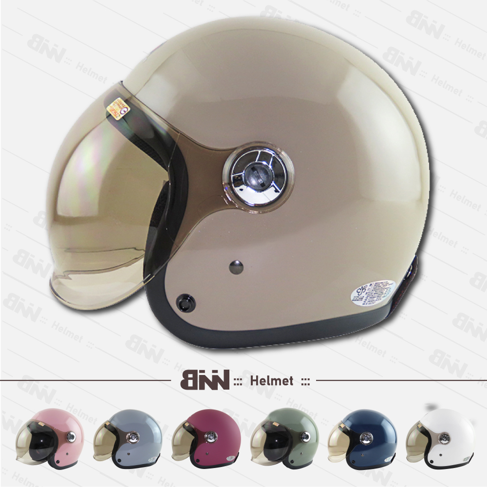 BNN 3/4騎士安全帽 大人安全帽 泡泡鏡 復古騎士帽 台灣製CNS檢驗合格