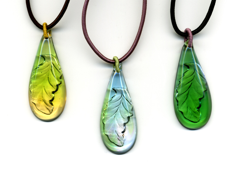 鹿港窯水晶琉璃|脫俗項鍊 古法工藝開運守護 優雅氣質清新脫俗