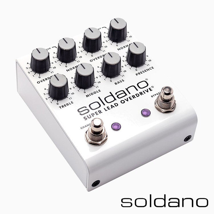 Soldano Super Lead Overdrive SLO PLUS Pedal 電吉他 破音 效果器
