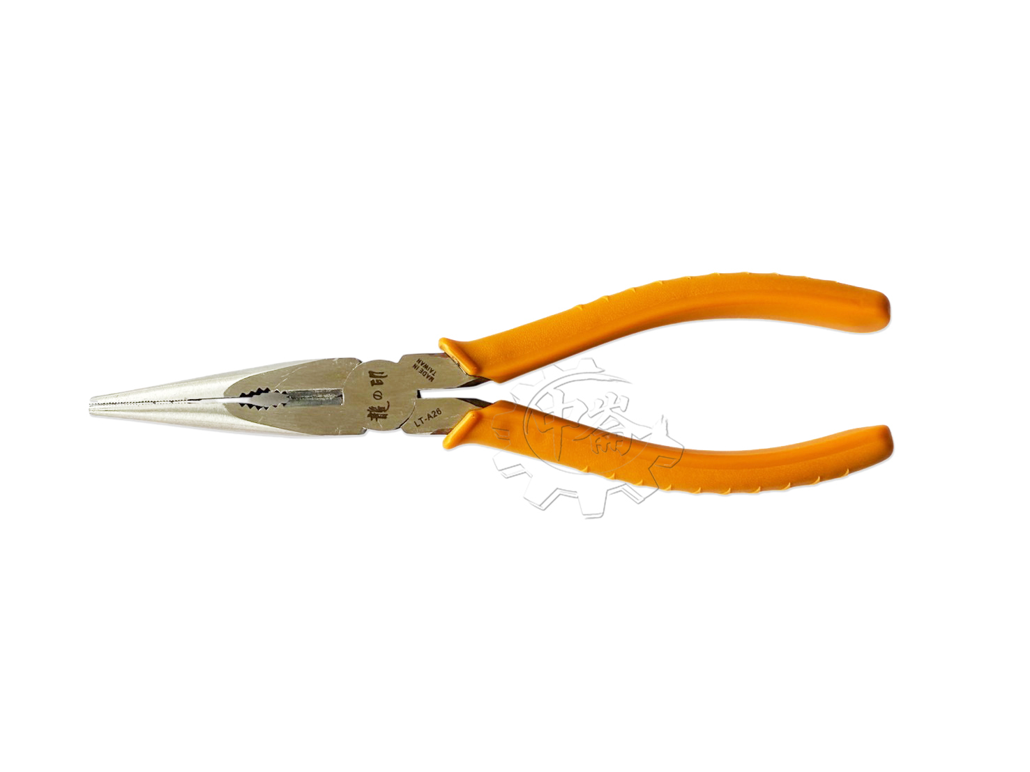 ＊中崙五金【附發票】龍之印 膠柄 8" 尖嘴鉗 尖口鉗 電子鉗 台灣製 LT-A26 特價中
