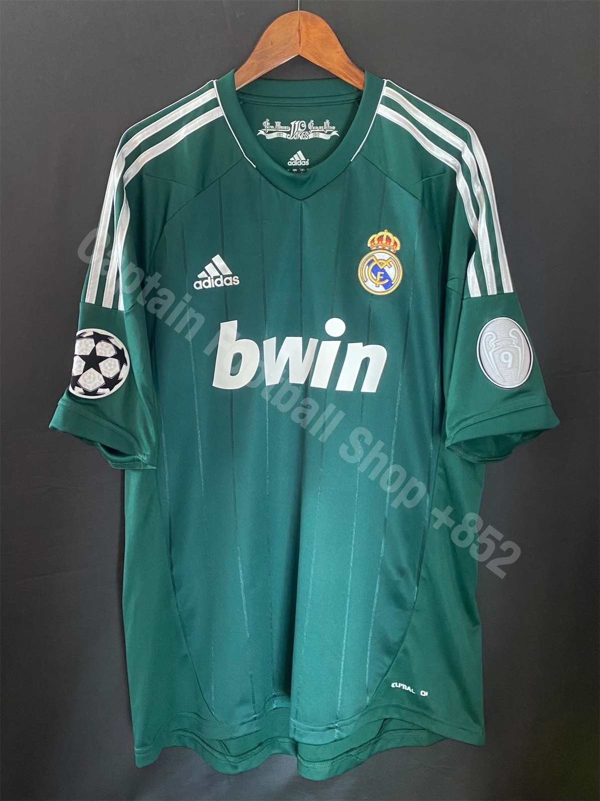Real Madrid 2012-2013 UEFA Champions League Adidas Third Shirt