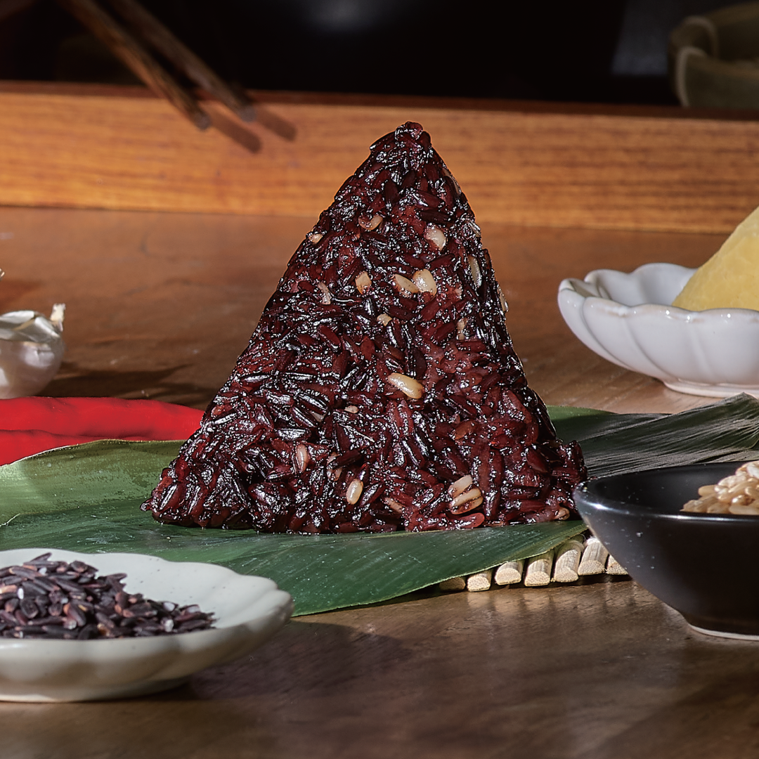 | 限量套組 | 紫米燕麥豆蓉甜齋粽7入⧓台灣製造⧓手工限定◀