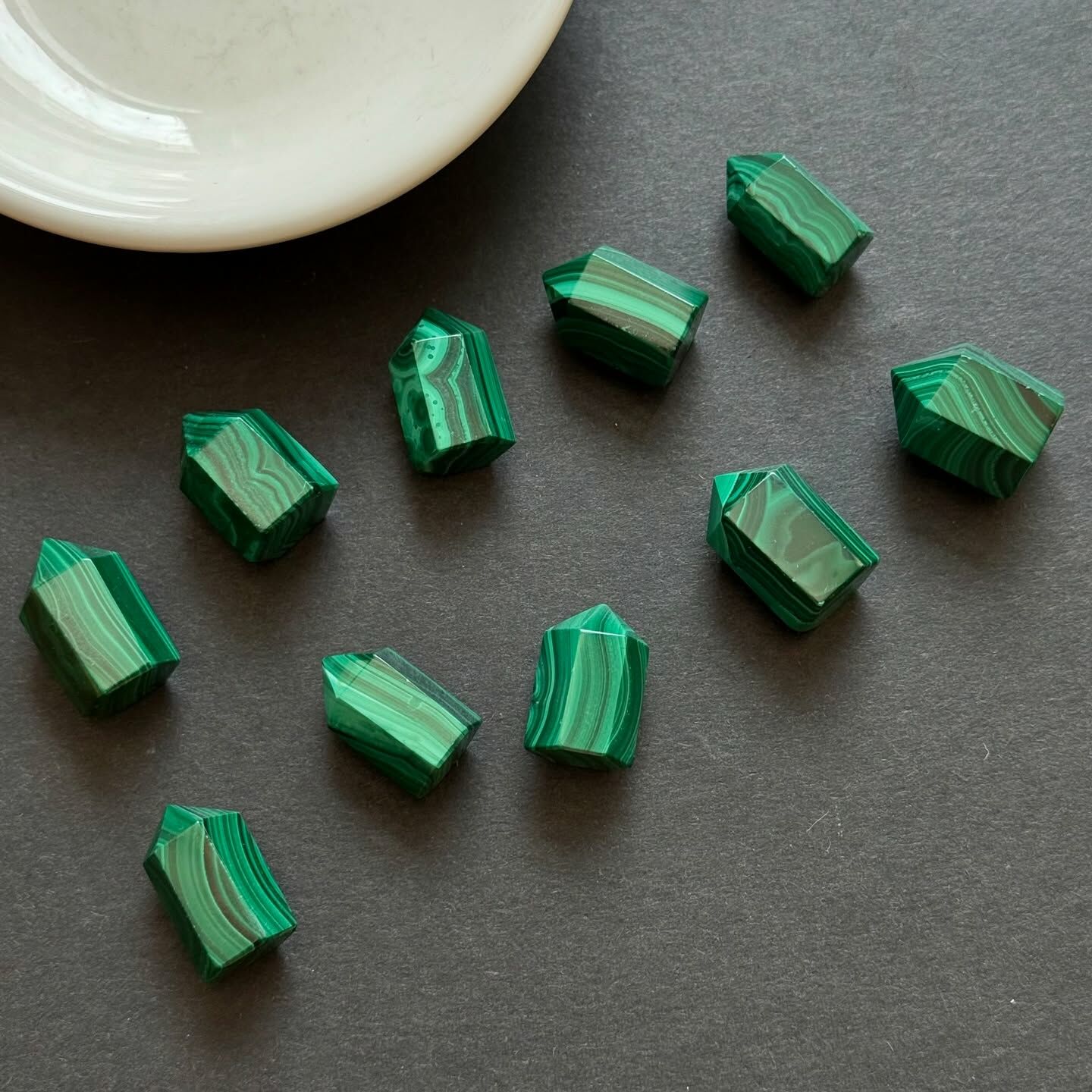 [原石] 孔雀石 小柱子