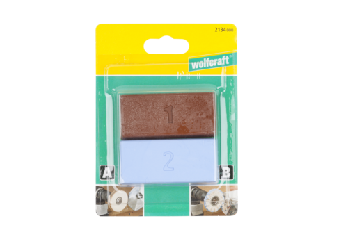 德國"WOLFCRAFT" 二件裝拋光蠟(啡色/藍色)-[2134]