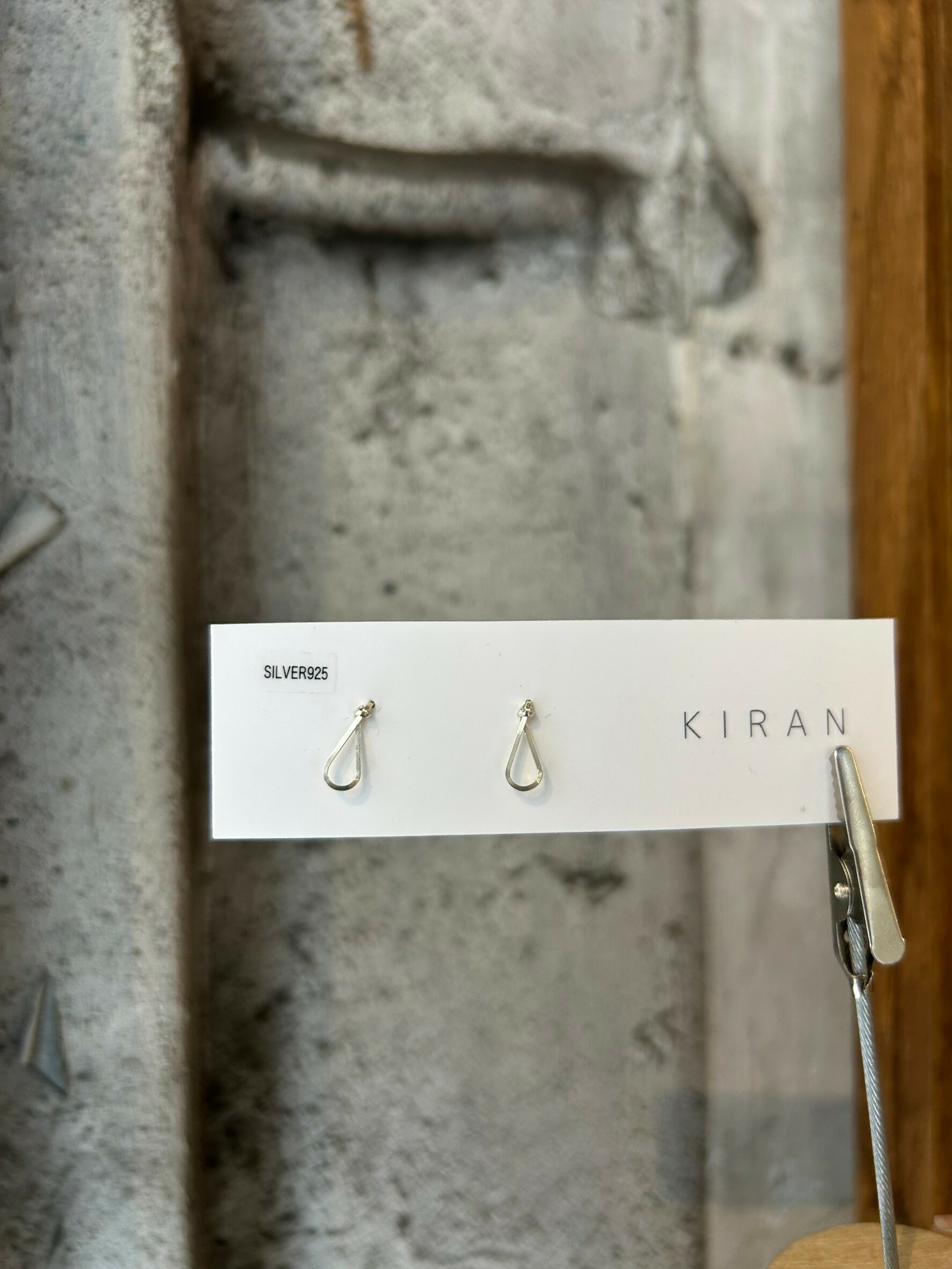 [KIRAN] 水滴耳環 | 925銀