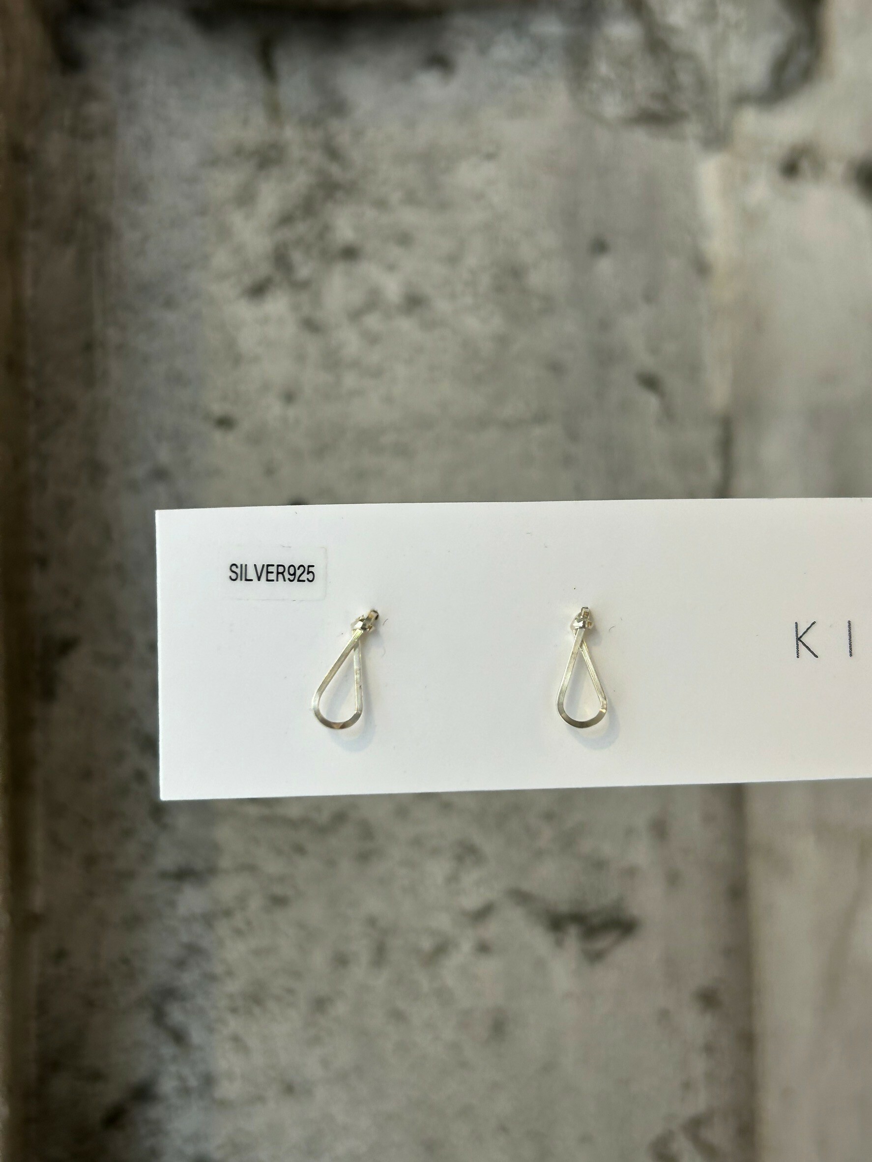 [KIRAN] 水滴耳環 | 925銀