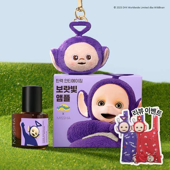 Missha x Teletubbies Time Revolution Night Repair Ampoule 5X 30ml [Olive Young Planning Set]