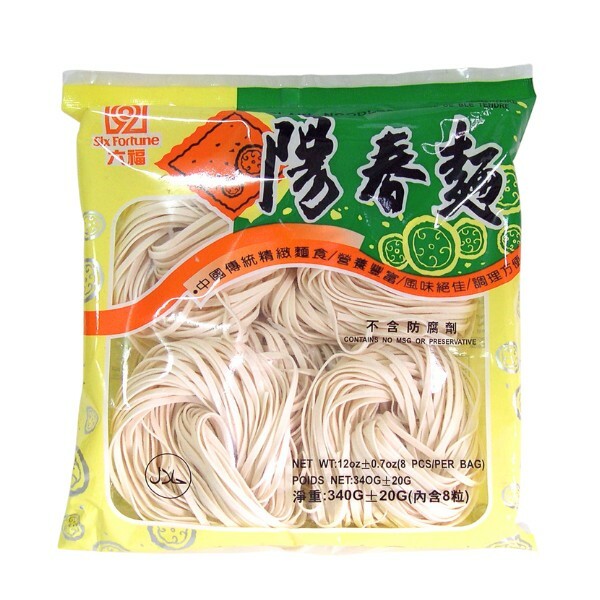 六福台灣勁道陽春麵 / 六福陽春麵 340G