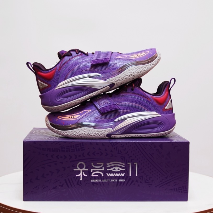 <連線代購商品>ANTA KAI 1 'MOON' 曜月 月亮 紫色 凱里歐文 籃球鞋 實戰鞋【112521113S-3】歐文1