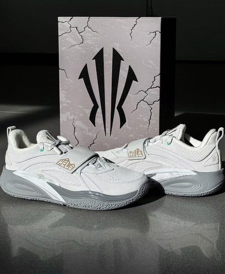 <連線代購商品>ANTA KAI 1 'Mountain Stone' 灰岩 灰色 凱里歐文 籃球鞋 實戰鞋【112441113-2】歐文1