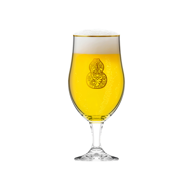 TAIHU Magical Gold Tulip Beer Glass 630ml