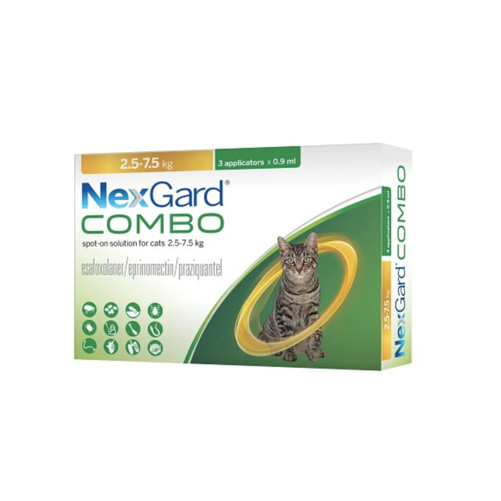 Nexgard Combo 貓用全方位驅蟲滴劑 (3支裝)