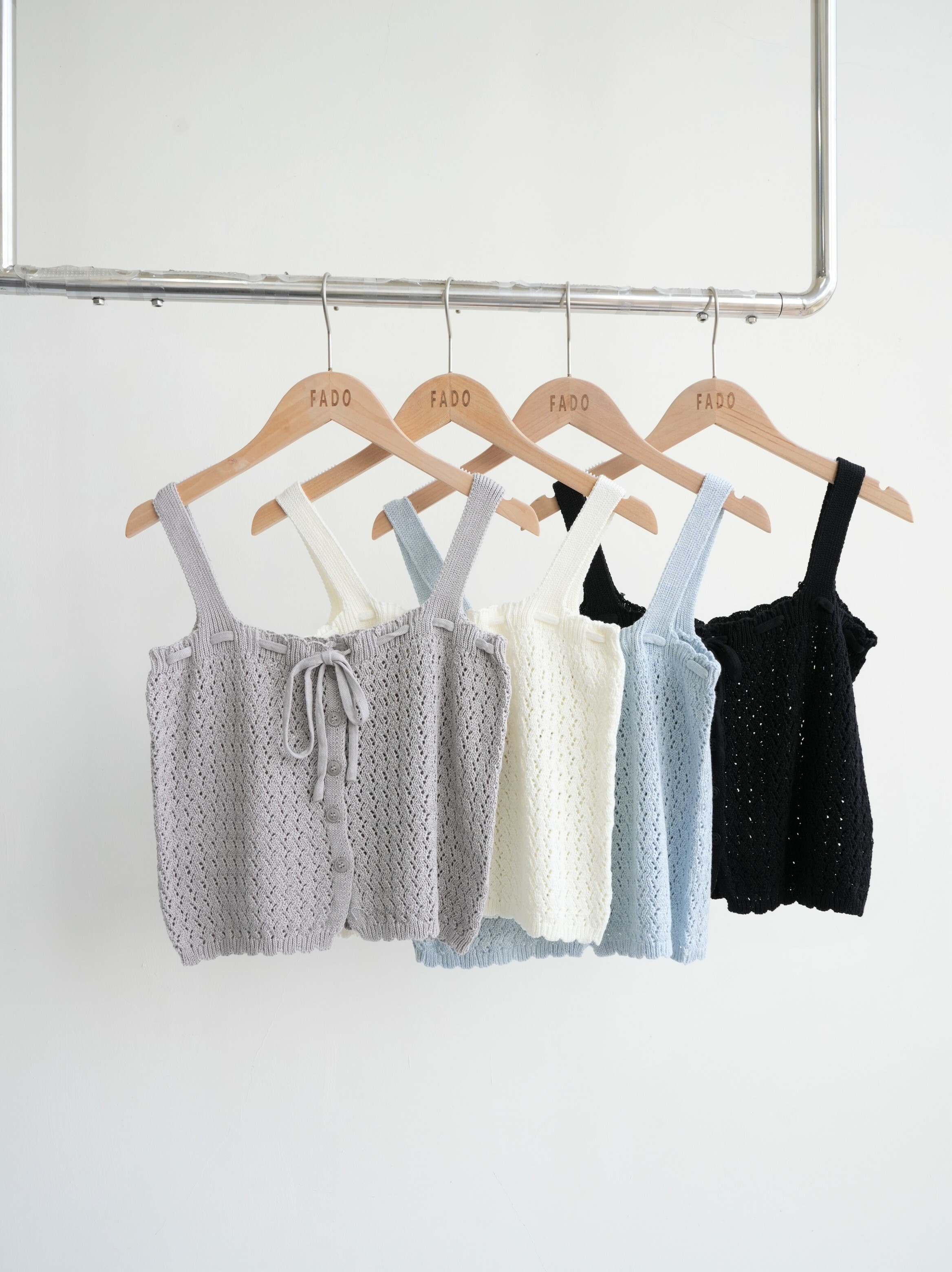 法朵Fado shop｜綁帶針織背心 1103004 四色