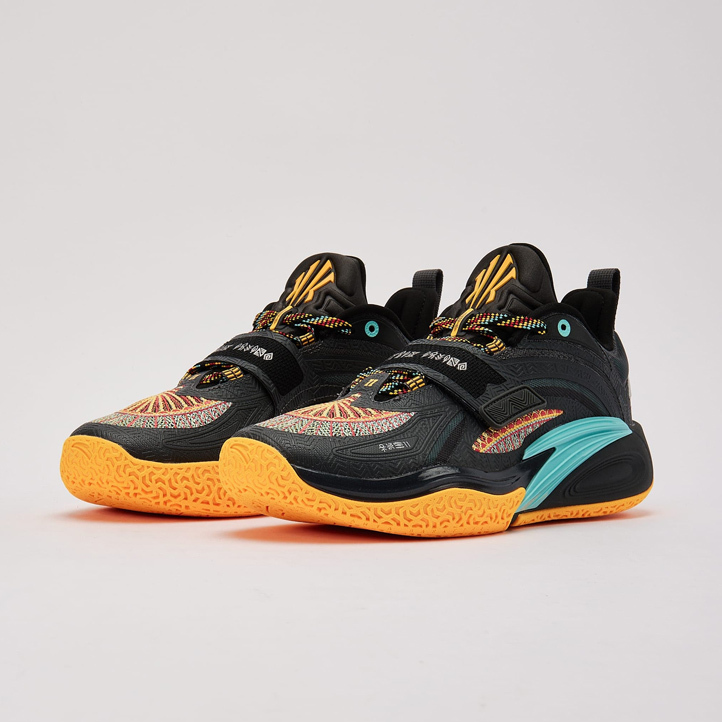 特價<連線代購商品>ANTA KAI 1 'Sacred Bond' 聖契 黑橘 凱里歐文 籃球實戰鞋【112441113-7】歐文