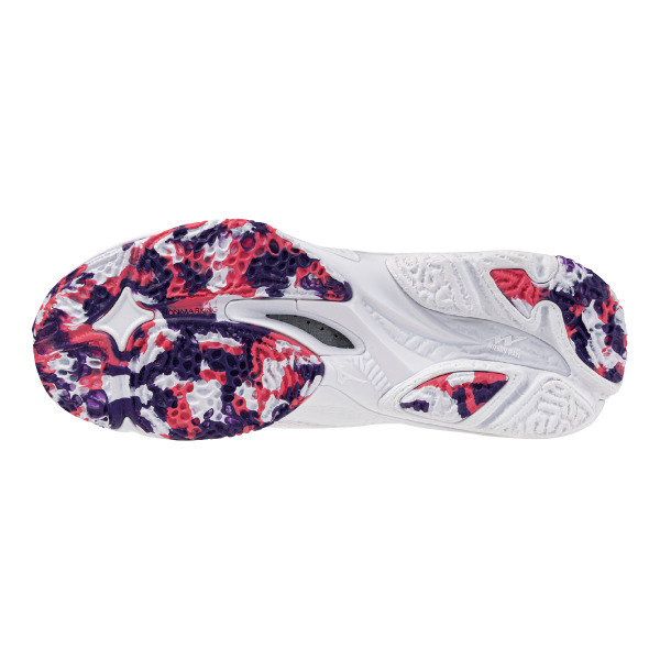 MIZUNO WAVE LIGHTNING Z8 排球鞋 白紫色