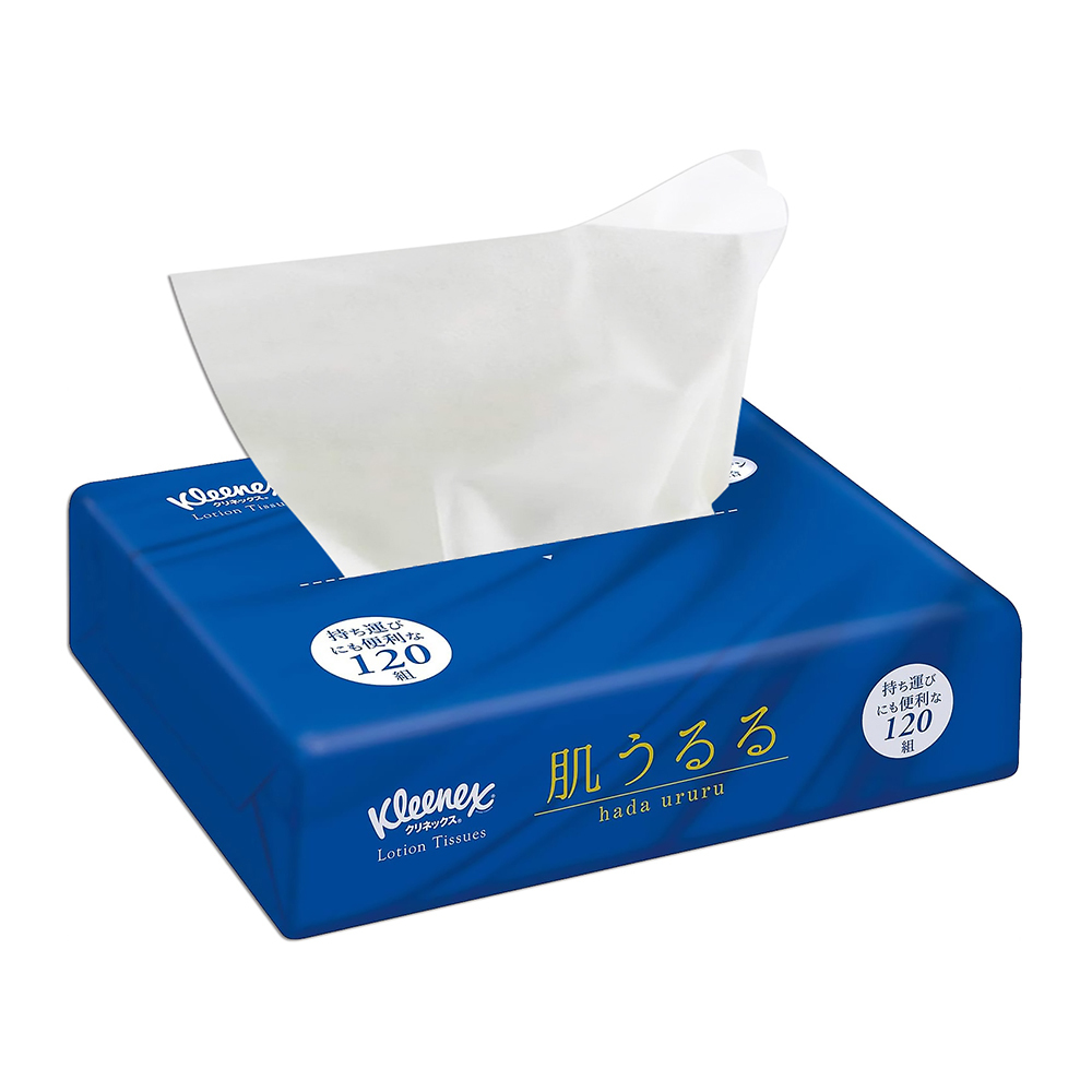 日本Kleenex柔霜面紙(攜帶包)-120抽(包裝隨機出貨)
