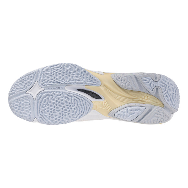 MIZUNO WAVE LIGHTNING Z8 排球鞋 白粉紅色