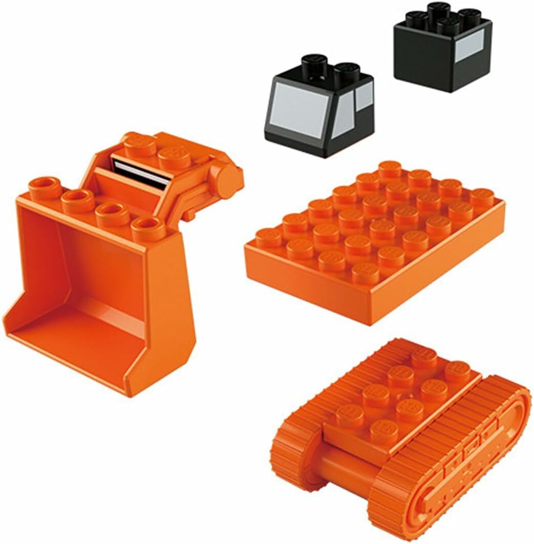 《 TAKARA TOMY 》  多美積木 推土機