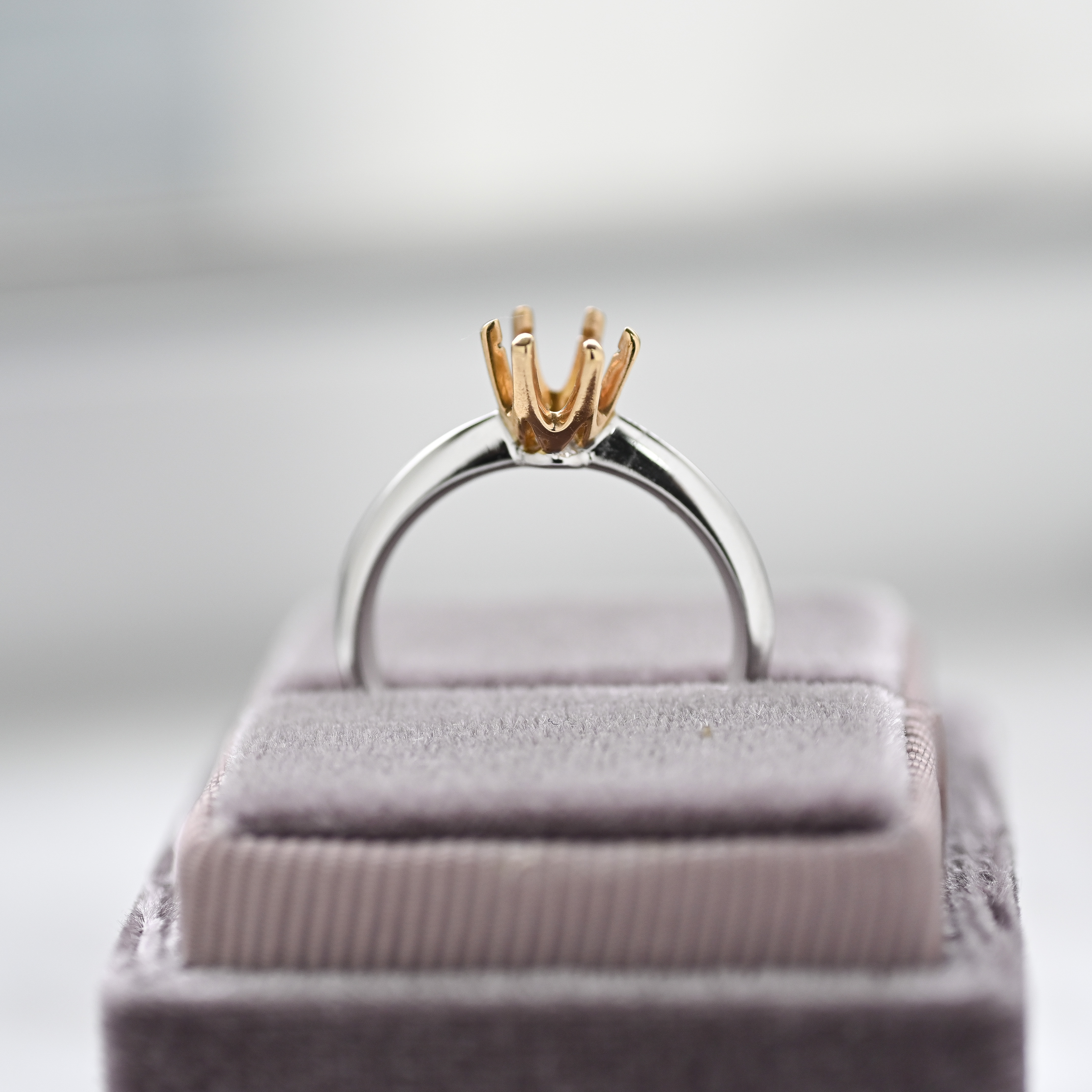 18K 0.50ct Diamond Ring Setting