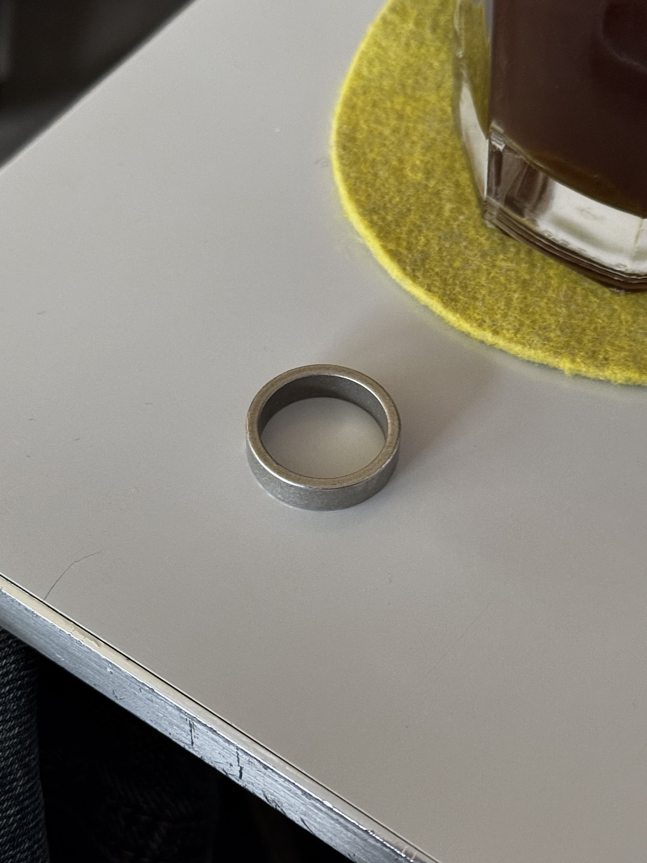 回到過去 斑駁 金屬 戒指