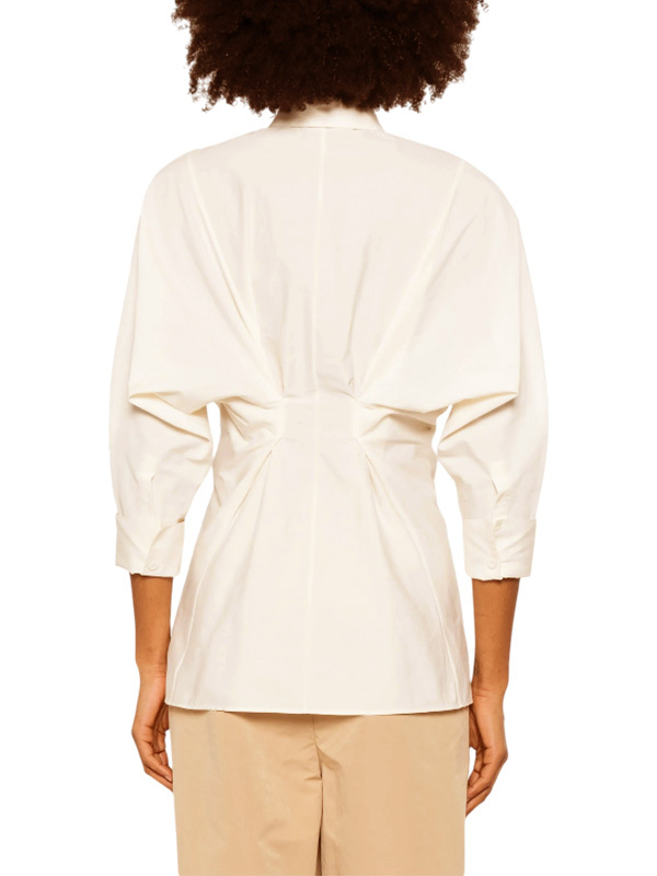 Philosophy 後抓褶長版襯衫