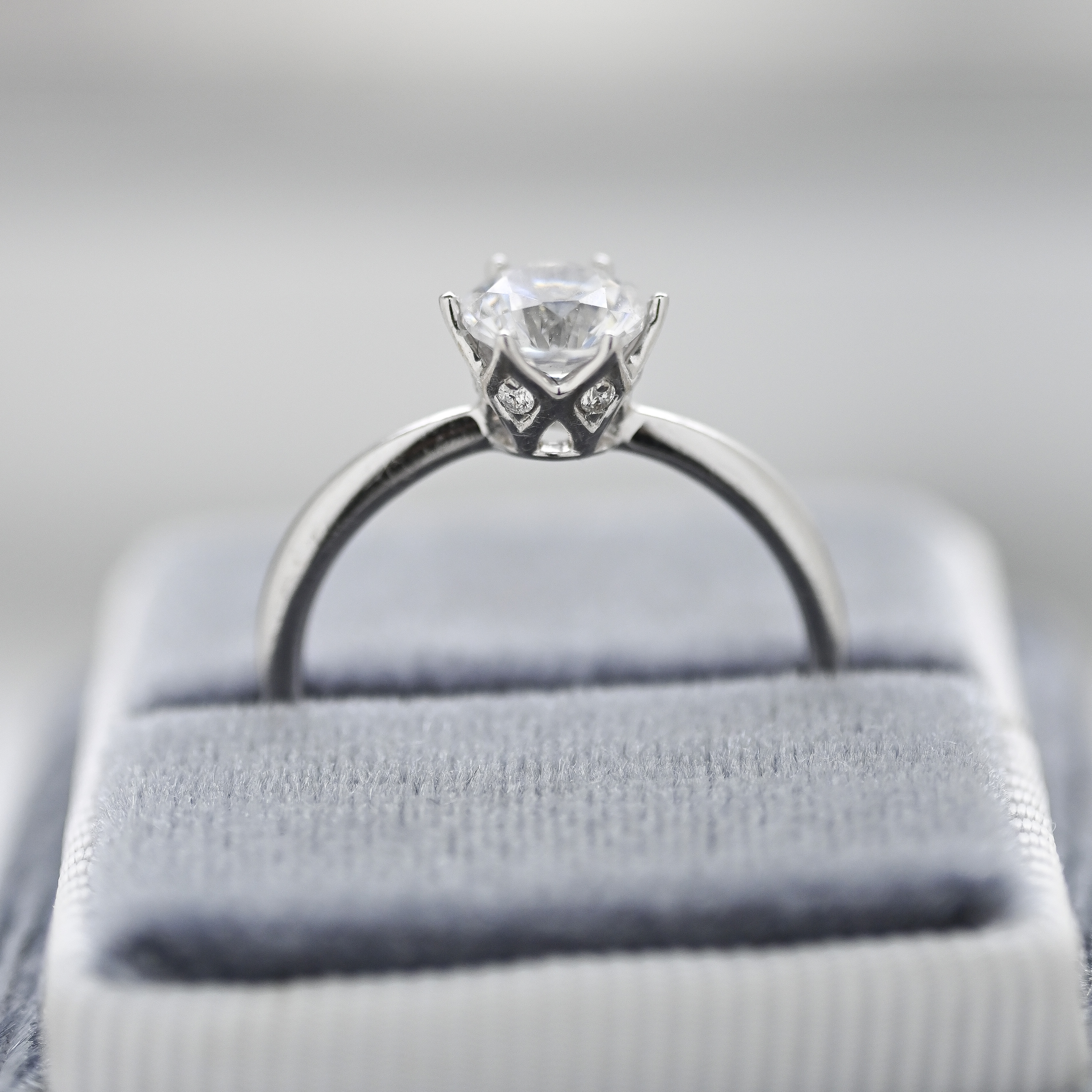 18K 1ct Diamond Ring Setting